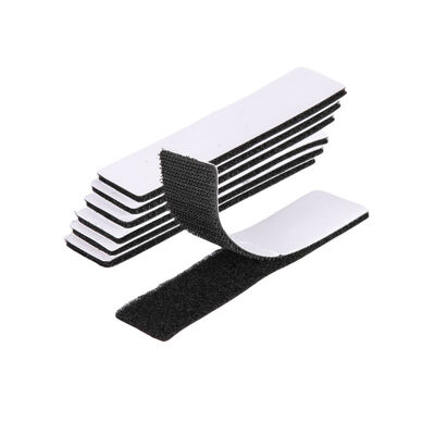 Rectangular Adhesive Hook And Loop Carpet And Screen Window Fixation Double Sided Hook Tape