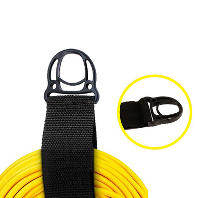 Flower Style Buckle Cable Management Tape For Wire And Water Pipe Organization And Storage