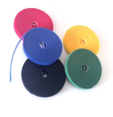 Sustainable Hook And Loop Fastener Self Adhesive For Office Data Cable Bundling