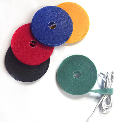 Sustainable Hook And Loop Fastener Self Adhesive For Office Data Cable Bundling