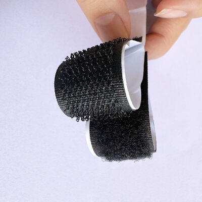 Hygiene Self Adhesive Hook Tape Flame Retardancy Safety For Curtain Sofa Fixed