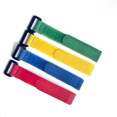 Colorful Non Slip Hook And Loop Wire Wrap Convenient Quick Installation Without Additional Tools