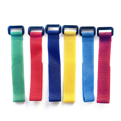 Colorful Non Slip Hook And Loop Wire Wrap Convenient Quick Installation Without Additional Tools