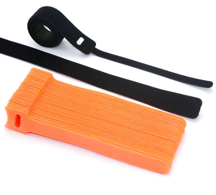 150mm Hook And Loop Cable Tie UV Resistant Customization For Charging Cable