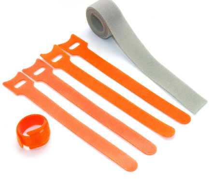 150mm Hook And Loop Cable Tie UV Resistant Customization For Charging Cable