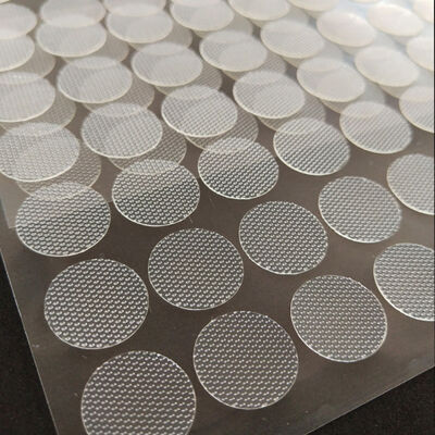 Transparent Hook And Loop Stickers Waterproof Temperature Resilience 10MM 15MM 20MM 25MM