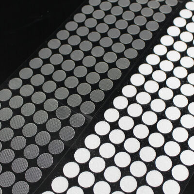 Transparent Hook And Loop Stickers Waterproof Temperature Resilience 10MM 15MM 20MM 25MM