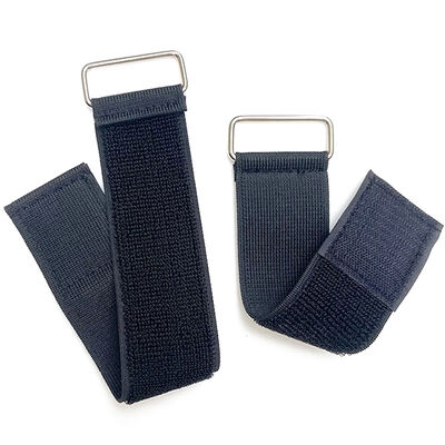 Iron Buckle 160mm Stretchable Hook And Loop Customizable For Physiotherapy Leg Straps