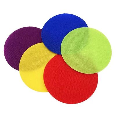 180mm Circular Lightweight Classroom Carpet Markers For Positioning Training