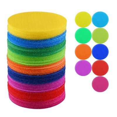 180mm Circular Lightweight Classroom Carpet Markers For Positioning Training