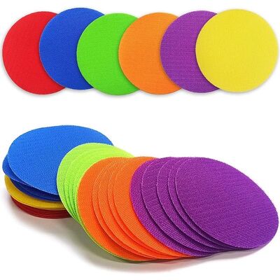 180mm Circular Lightweight Classroom Carpet Markers For Positioning Training