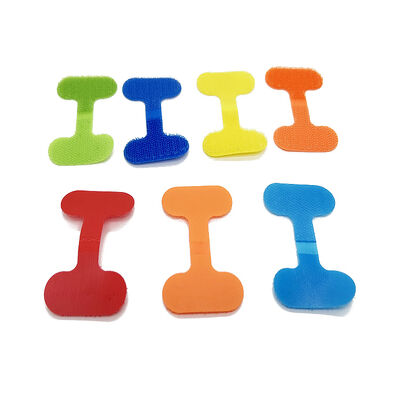 Nylon Hook And Loop Fastener Customizing Hook And Loop Tape For Data Cable Storage