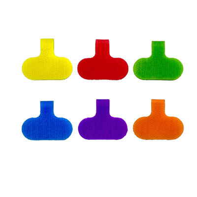 Nylon Hook And Loop Fastener Customizing Hook And Loop Tape For Data Cable Storage