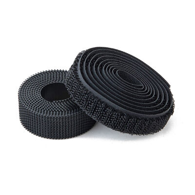 Black And White Sewing Hook And Loop Glue Free Sew On Hook And Loop For Clothing Luggage