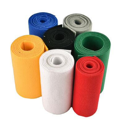 Colorful Nylon Diaper Hook Soft Fleece Fabric Hook Loop Closure 180mm Eco Friendly