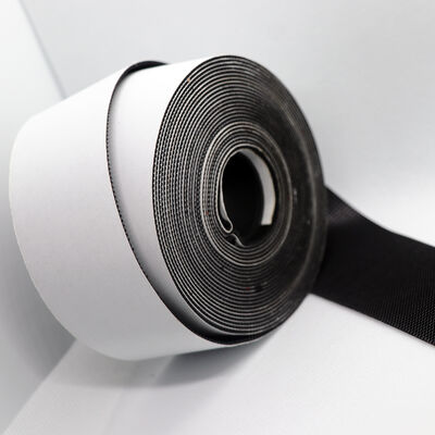 Black And White Molded Hook And Loop Non Pilling Hook And Loop Fastener Convenient