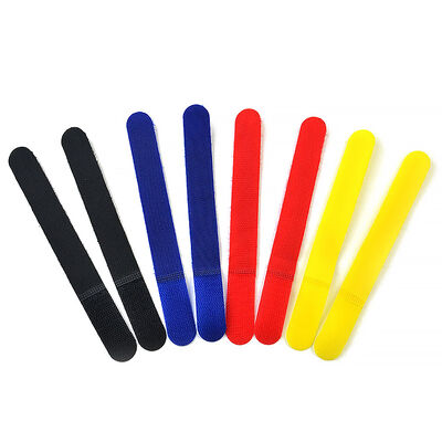 Colorful Back To Back Hook And Loop Anti Slip And Fixed Cable Management Tape