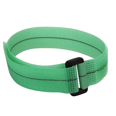 Colored Hook And Loop Cable Tie Plastic Anti Static 150mm For Headphones Cable