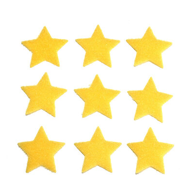 Irregular Polka Adhesive Hook And Loop Handcrafted Hook and Loop Stickers For Kindergartens