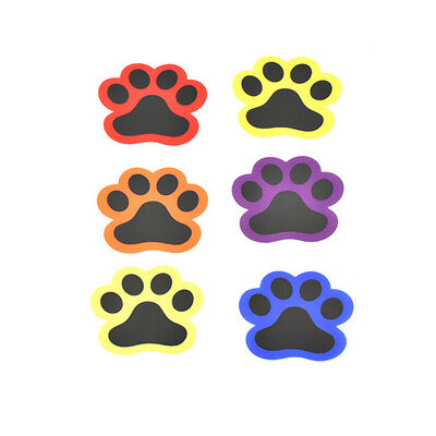 Nylon Colorful Carpet Spot Markers 180mm Self Adhesive For Educational Game