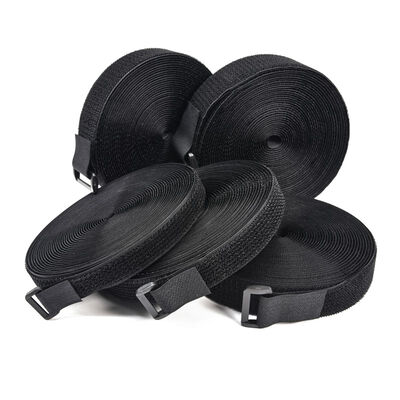 Space Saving Hook And Loop Wire Ties Reusable Adjustable For School Or Office