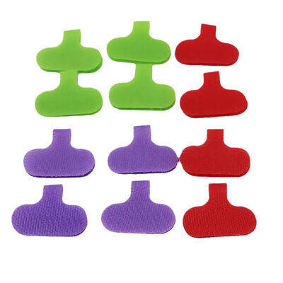 Colorful Hook And Loop Fastener Self Adhesive Writable Hook And Loop Cable Tie