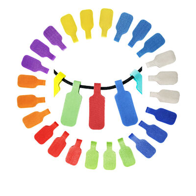 Colorful Hook And Loop Fastener Self Adhesive Writable Hook And Loop Cable Tie