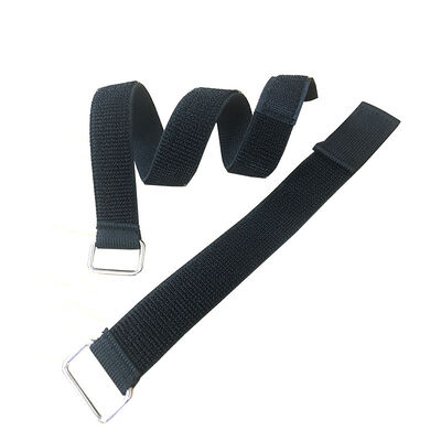 Iron Buckle Elastic Hook And Loop Fixing 180mm Elastic Loop Fastener For Binding And Fastening Goods