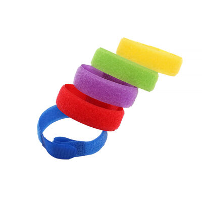 Anti Loss P Shaped Wire Management Tape Nylon Color Heat Resistant And Self Adhesive
