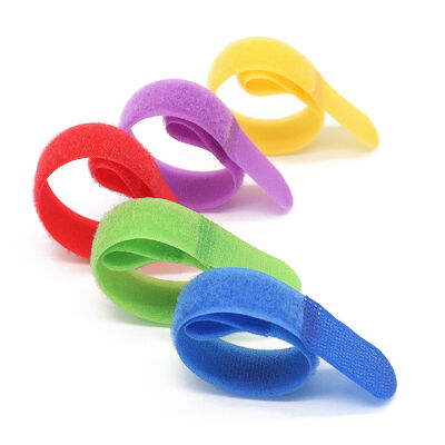 Anti Loss P Shaped Wire Management Tape Nylon Color Heat Resistant And Self Adhesive